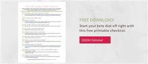 30 Day Meal Plan for Keto Diet